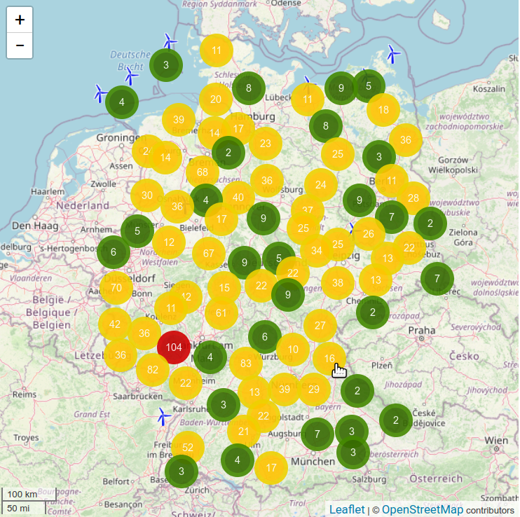 Windkraftanlagen Deutschland